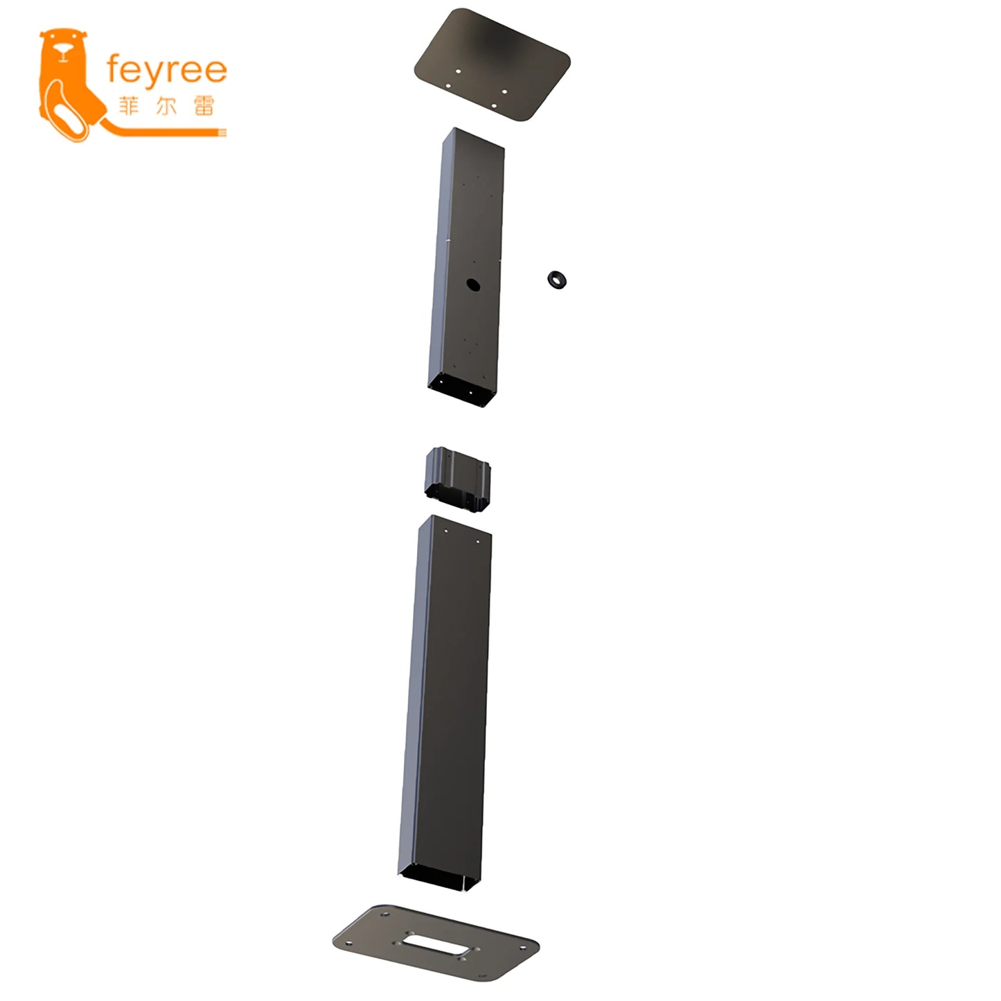 Electric Vehicle Charging Station Pile Post Feyree