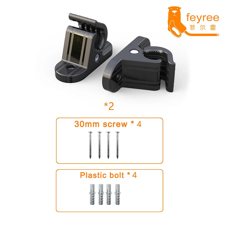 Universal Bracket Clamp for Portable EV Charger