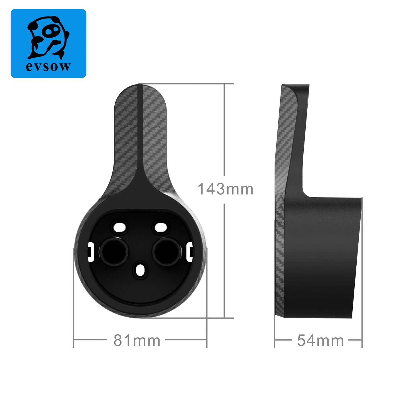 Wall Mount Cable Holder EV Charger Type2