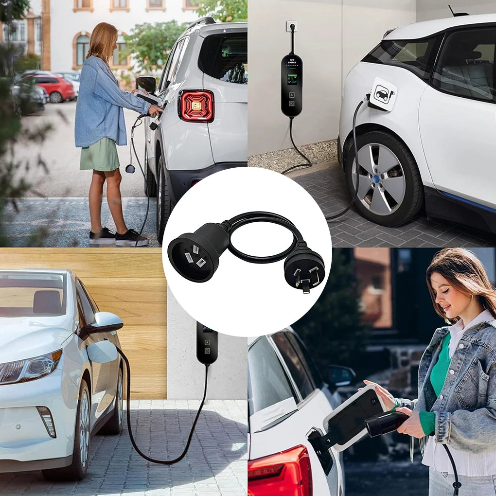 Australian Plug 15A To 10A EV Charging Adapter