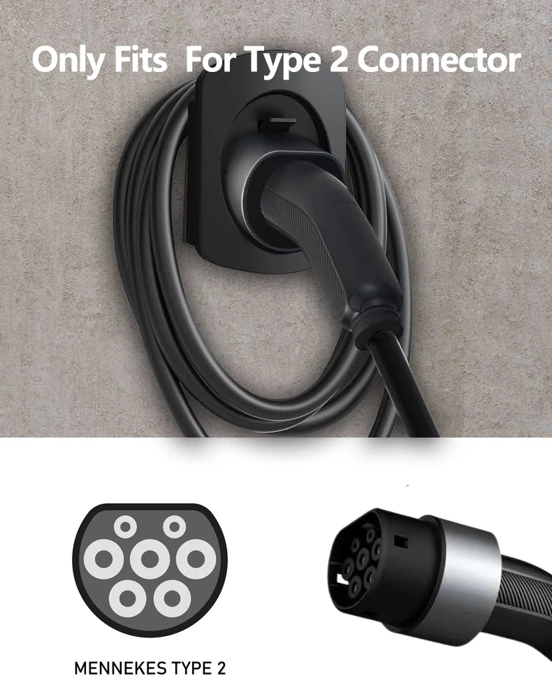 Type2 EV Charger Holder for Wallbox