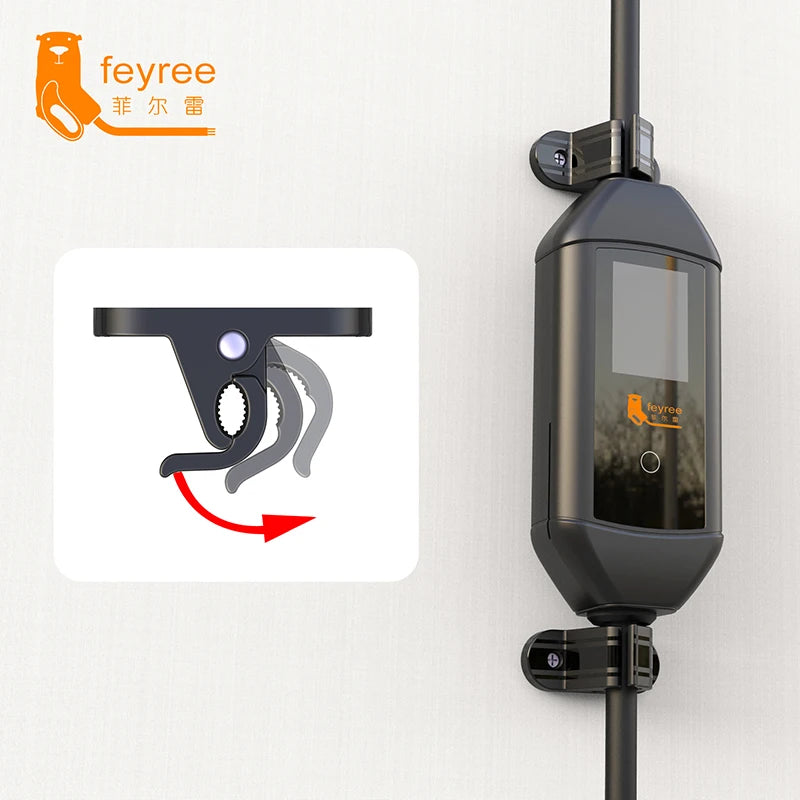 Universal Bracket Clamp for Portable EV Charger