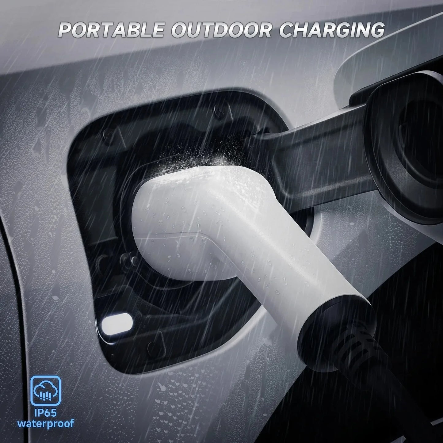 Type2 to Type2 Portable EV Charging Cable 22KW 32A 3Phase Female to Male Plug AFEEV