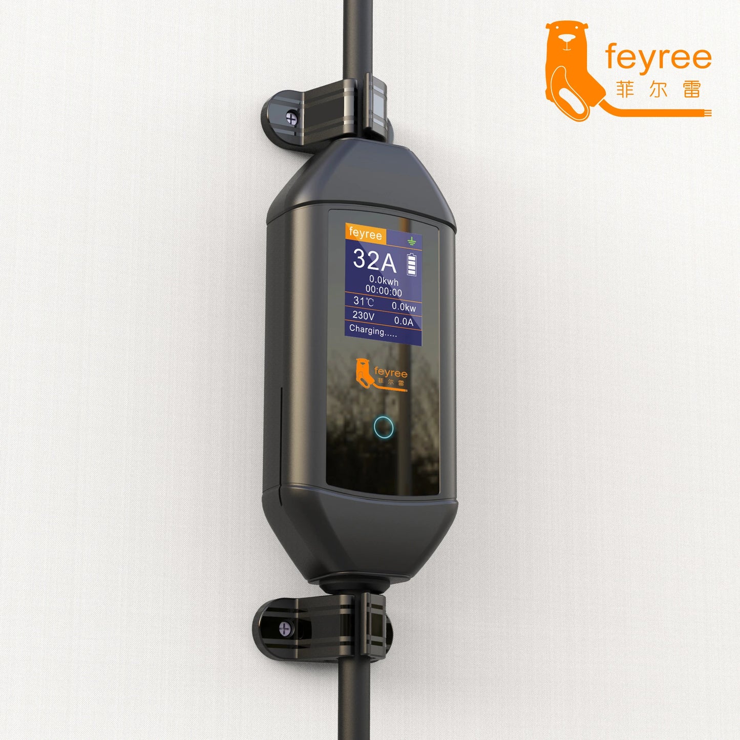 Universal Bracket Clamp for Portable EV Charger