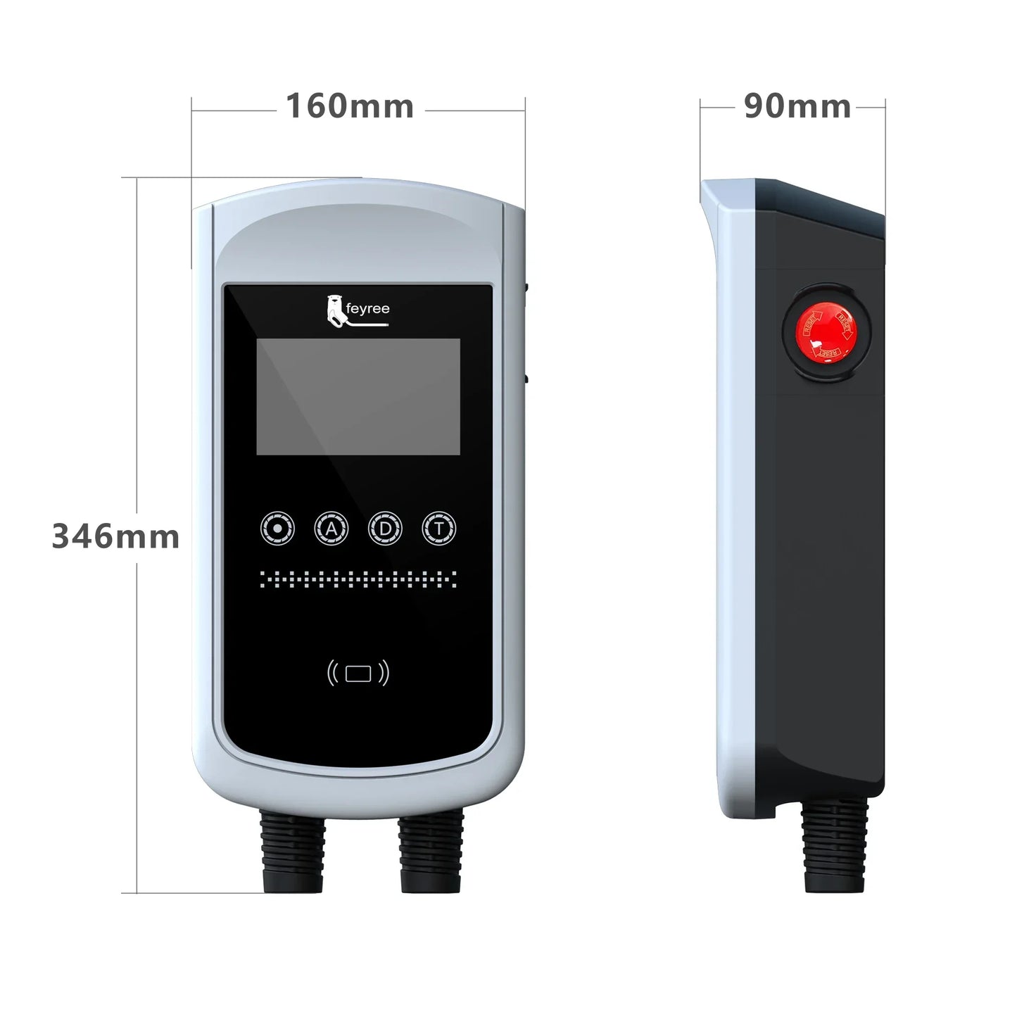 EV Charger Wallbox Type2 22KW 32A 3Phase feyree