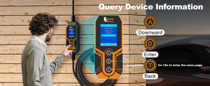 Type2 Portable EV Charger 11KW 16A 3Phase feyree