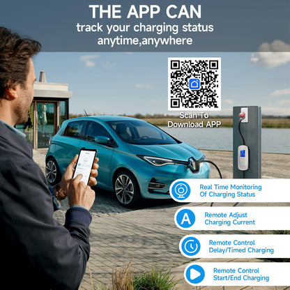 EV Charger Type2 Wallbox 22KW 32A 3Phase AFEEV