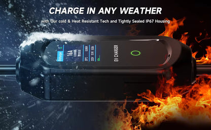 Portable EV charger type2 10M used for any weather