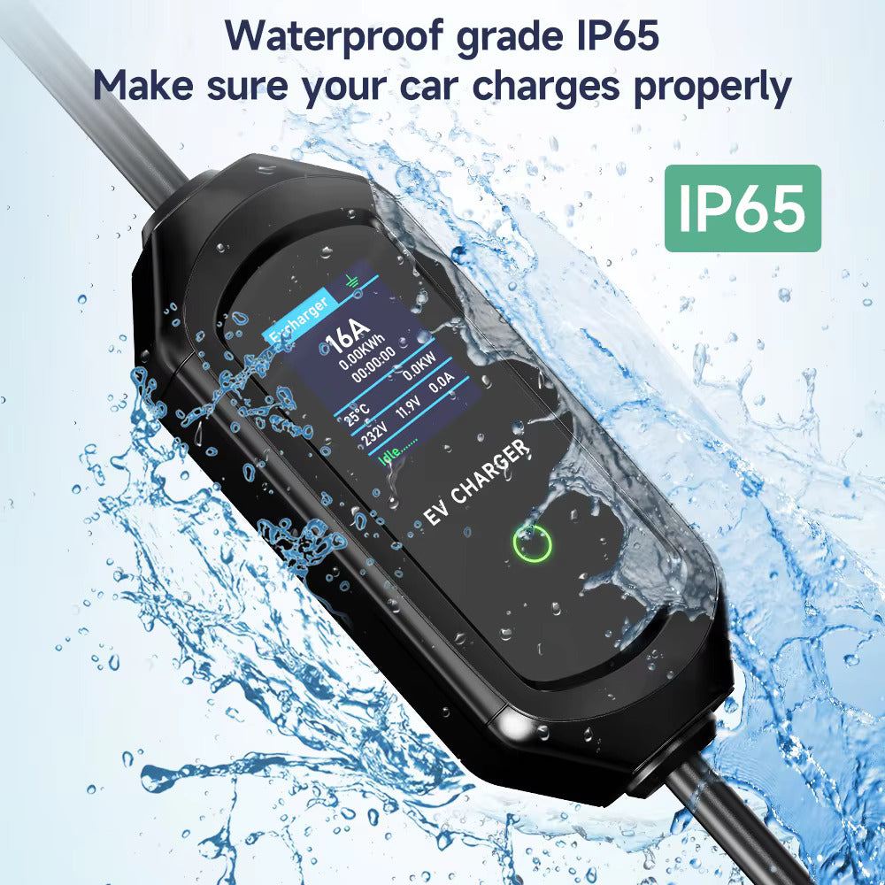 Waterproof portable EV charger type2 10M
